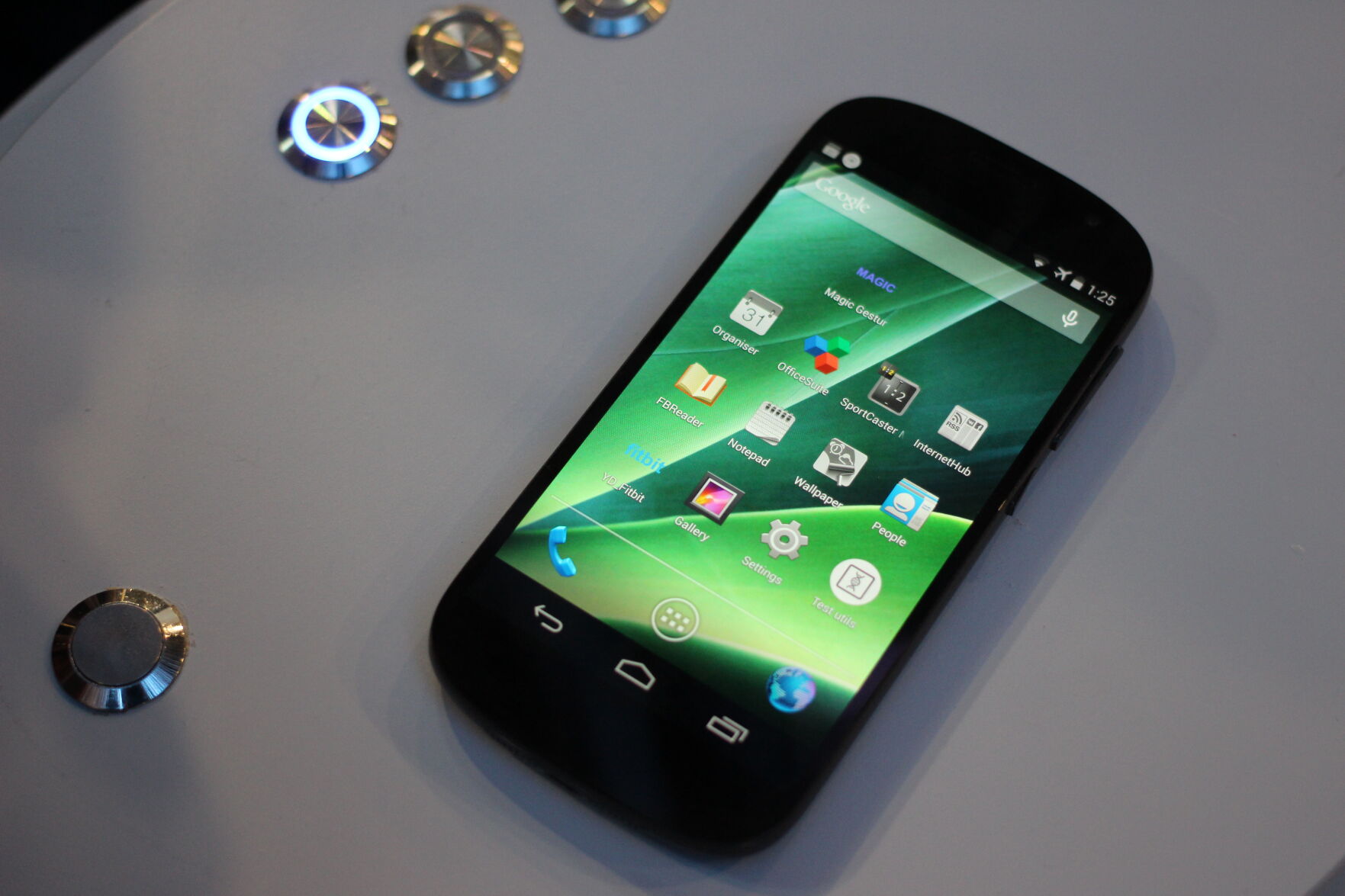 Cell phone with apps